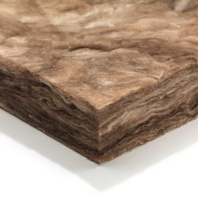 brown glass wool blanket