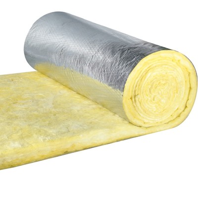 glass wool blanket with aluminum foil