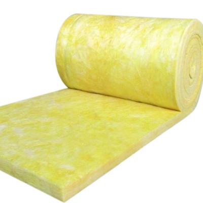 yellow glass wool roll