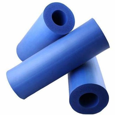 blue rubber foam tube