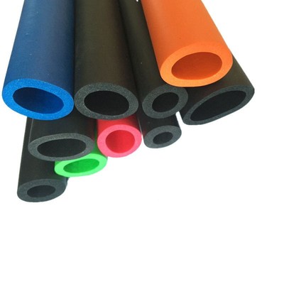 color nitrile foam tube
