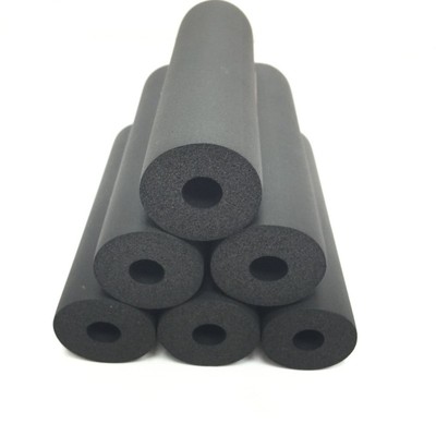 black rubber foam tube