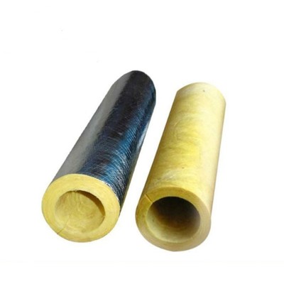 glass wool tube with alu foil