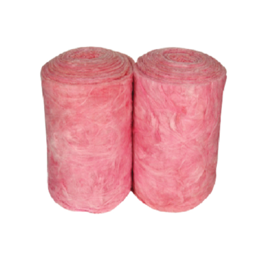 pink fiber glass wool
